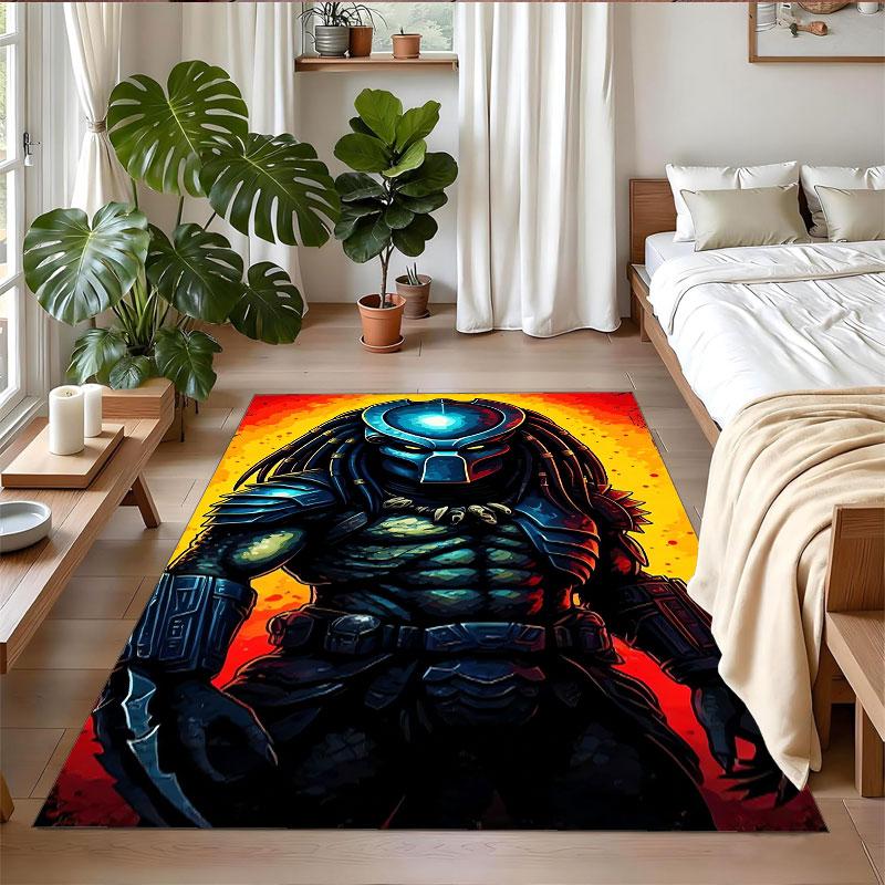 Crystal Velvet Rug Soft Non Slip Indoor Floor Mat Home DecorPredator