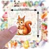 35-100pcs Fairy Tale Stickers Pvc Aesthetic Stationery Decorative Scrapbooking Luggage Laptop Cup Graffiti Decals Supplies