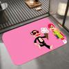 Cartoon-P-Paul Frank Floor Mat Diatomite Bath Mat, Quick Dry Absorbent Non-Slip Door Mat