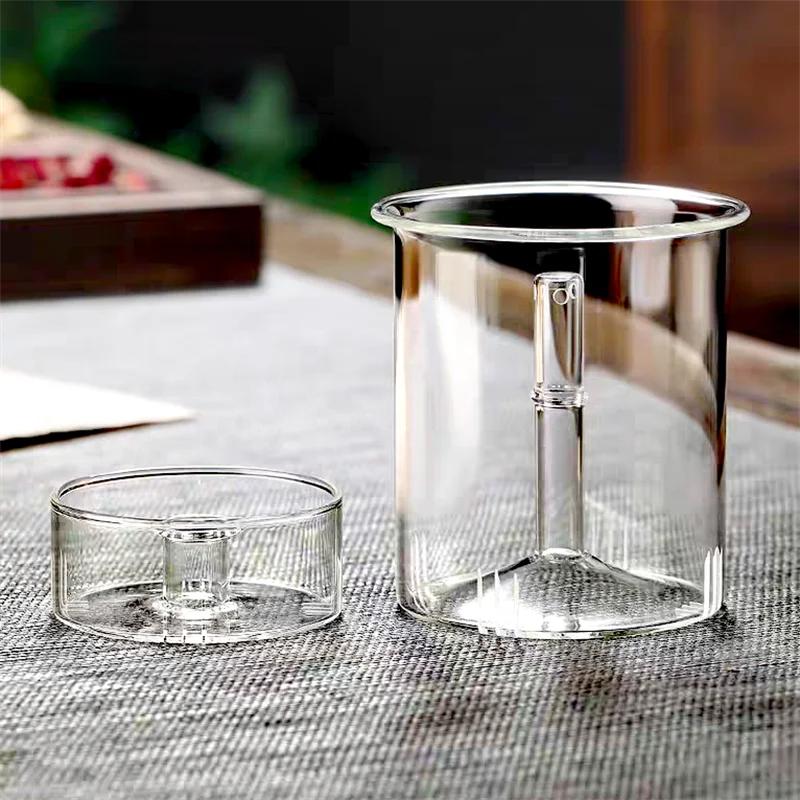 1500ML Starry Sky Lid Glass Teapot With Wooden Beam Steaming and Cookig Tea Pot With Infsuer Kungfu Tea Set Teaware