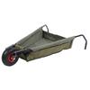 Collapsible Garden Wheelbarrow Steel Tube Large Capacity Bag Foldable Yard Cart for Grass Weeds Bark Soil
