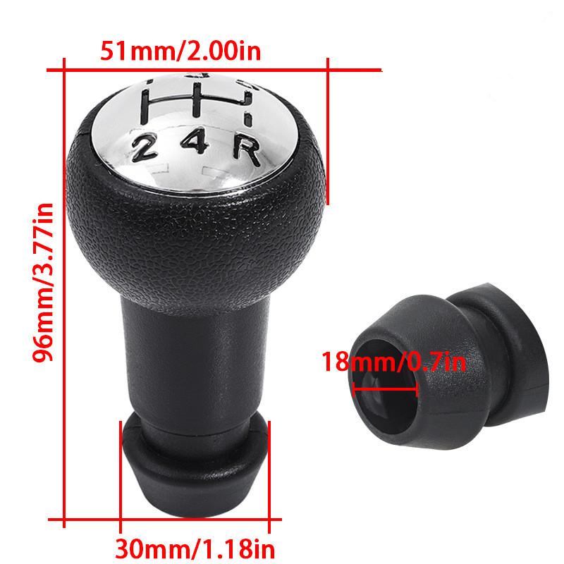 For 206 207 307 For C1 C2 C3 C4 New Quality Accessories 5 Speed Car Manual Transmission Auto Gear Shift Knob Lever Handle