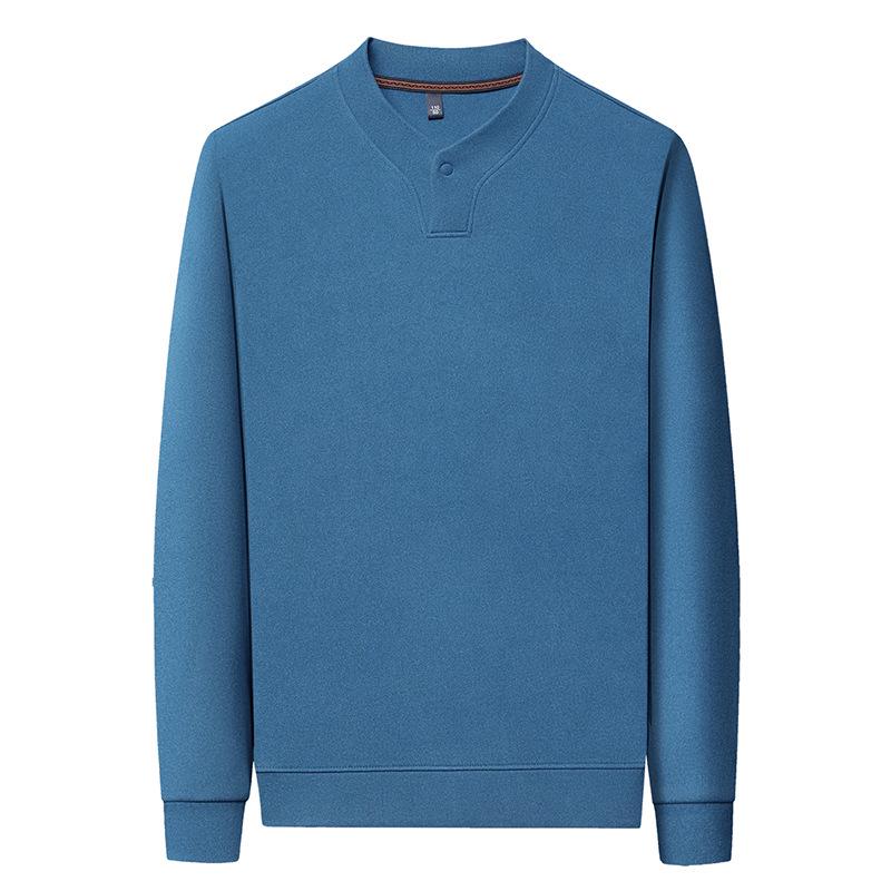 Herr Mellantjock Dubbelsidig Tysk Sammet Långärmad Tröja