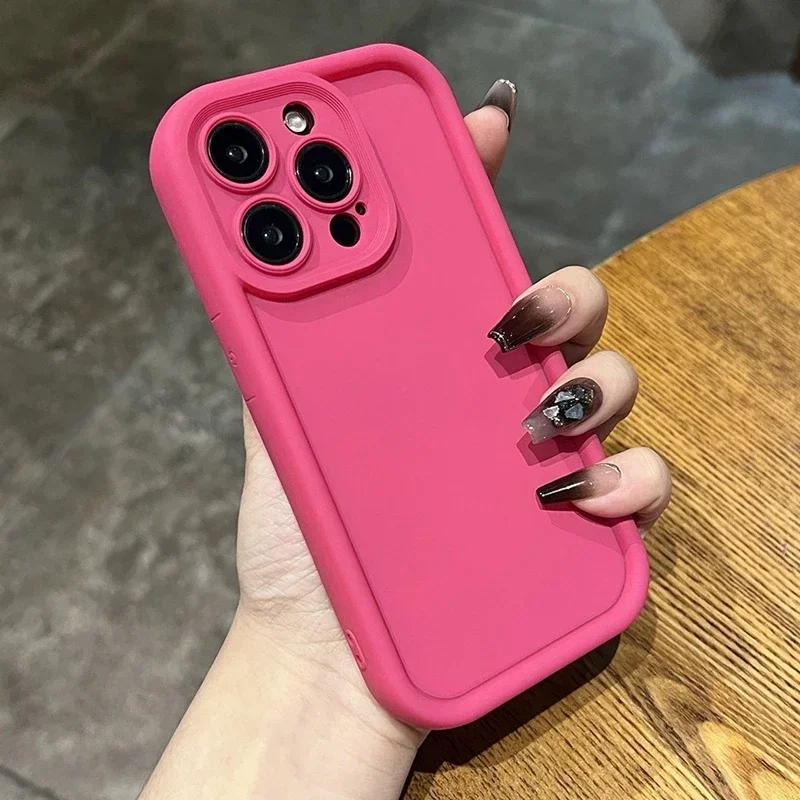 

Soft Liquid Silicone Phone Case For iPhone 11 12 13 14 15 16 17 Pro Max Plus XS X XR Max Shockproof Bumper Back Cases Cover For iPhone16