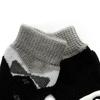 4PCS Anti-Slip Dog Shoes Pet Knitted Socks Cotton Small Medium Pets Booties No-Slip Paw Sole Dog Cat Puppy Doggie Shoes M L XL
