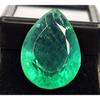 Pear Cut Colombian Green Emerald 18-20 Ct Stunning Certified Loose Gemstone