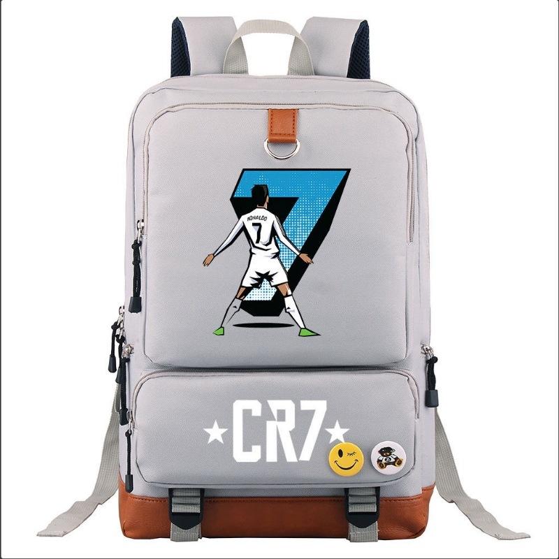 Anime Cartoon Print Teen Student Schoolbag Large Capacity Travel Bag Men And Women Backpack