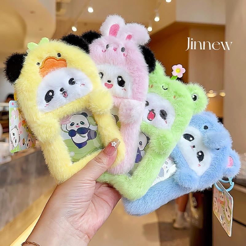 Rabbit Panda Frog Elephant Plush Ferrule Cute Cartoon Forest Children Anime Gift