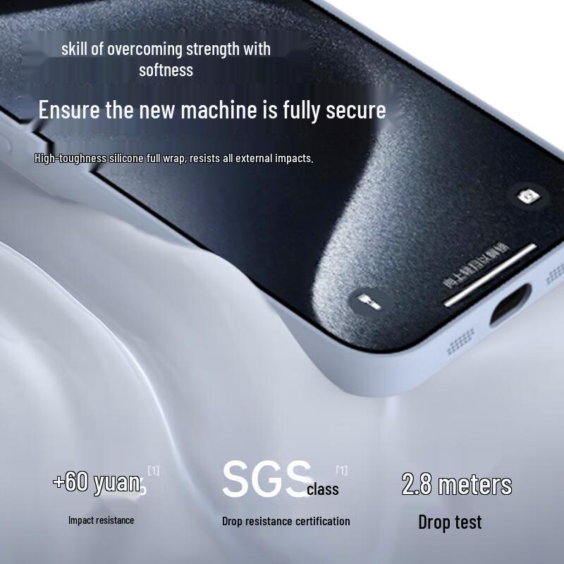 KEKLLE Magsafe Compatible Liquid Silicone Phone Case