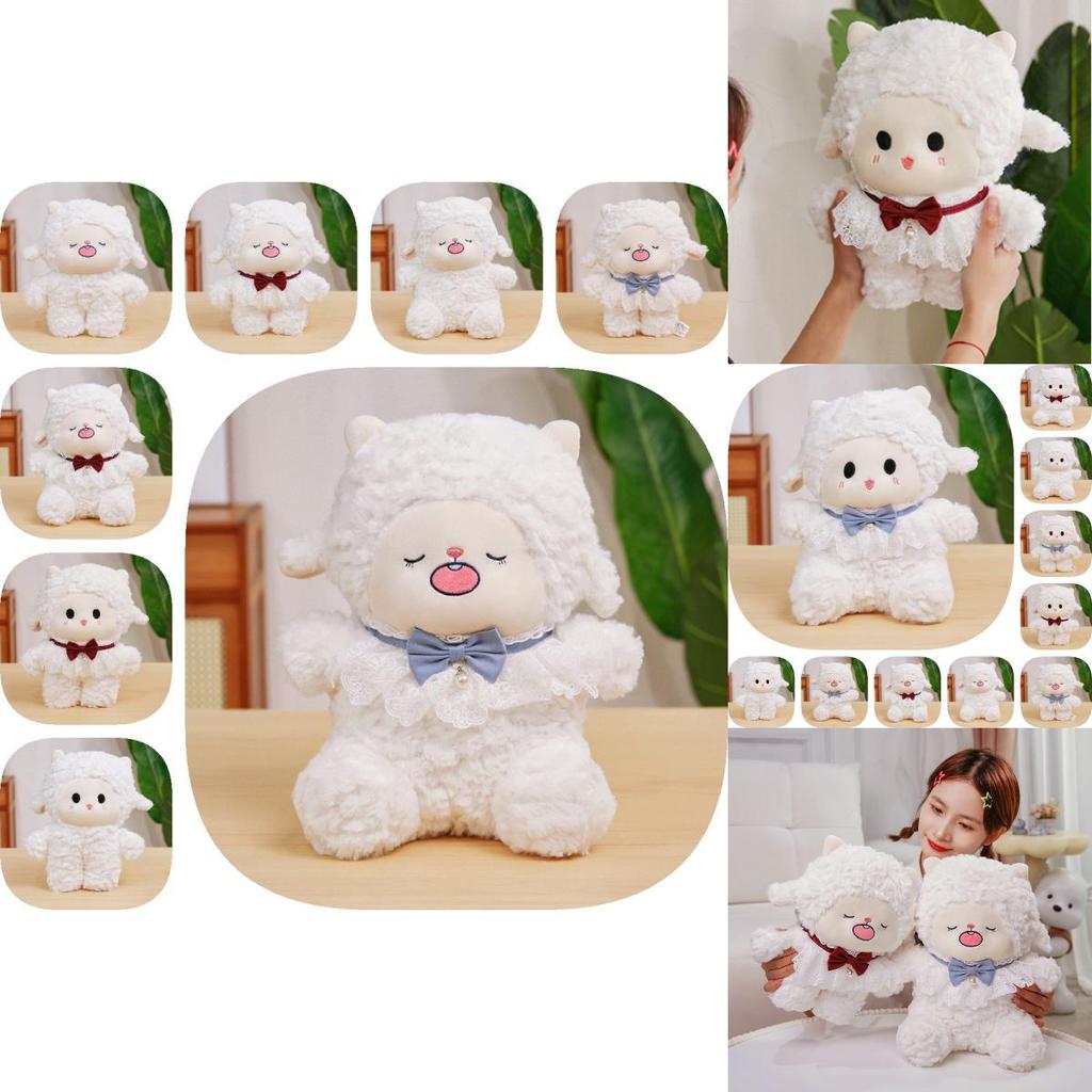 Adorable Plush Sheep Doll Soft Toy Perfect For Kids Bedtime Cuddles And Birthday Gifts