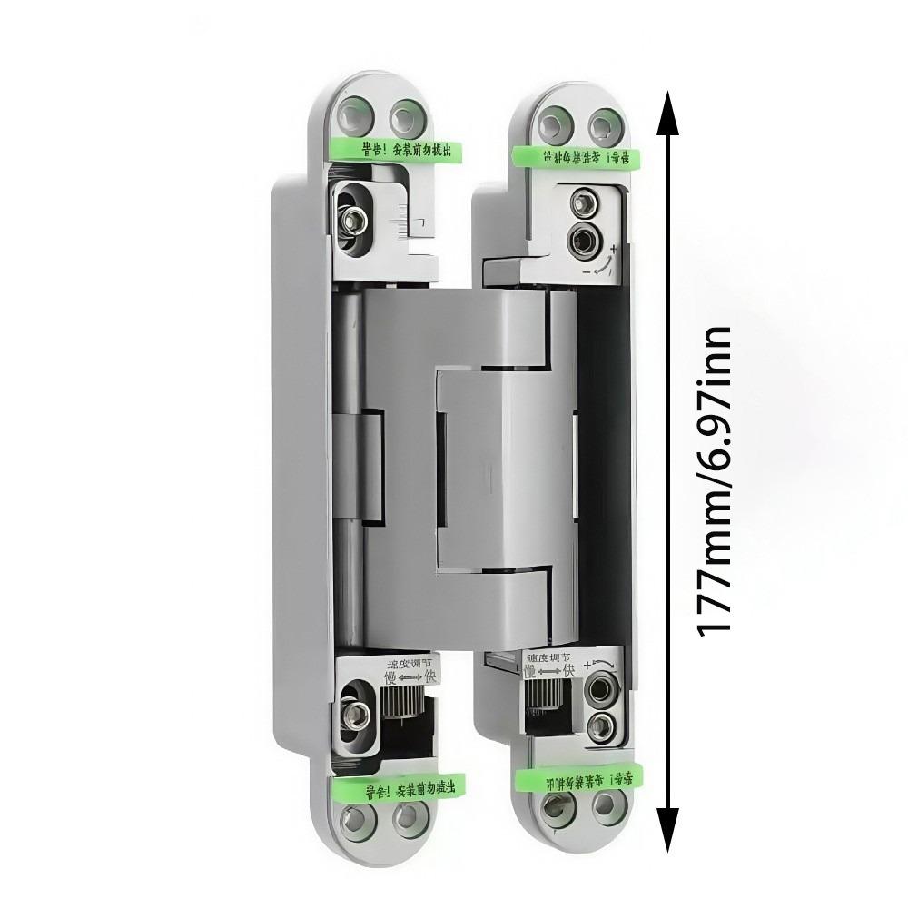 Invisible Mounting Invisible Door Hinge Folding Concealed Hinge Soft Closing Hinge  Outside Opening