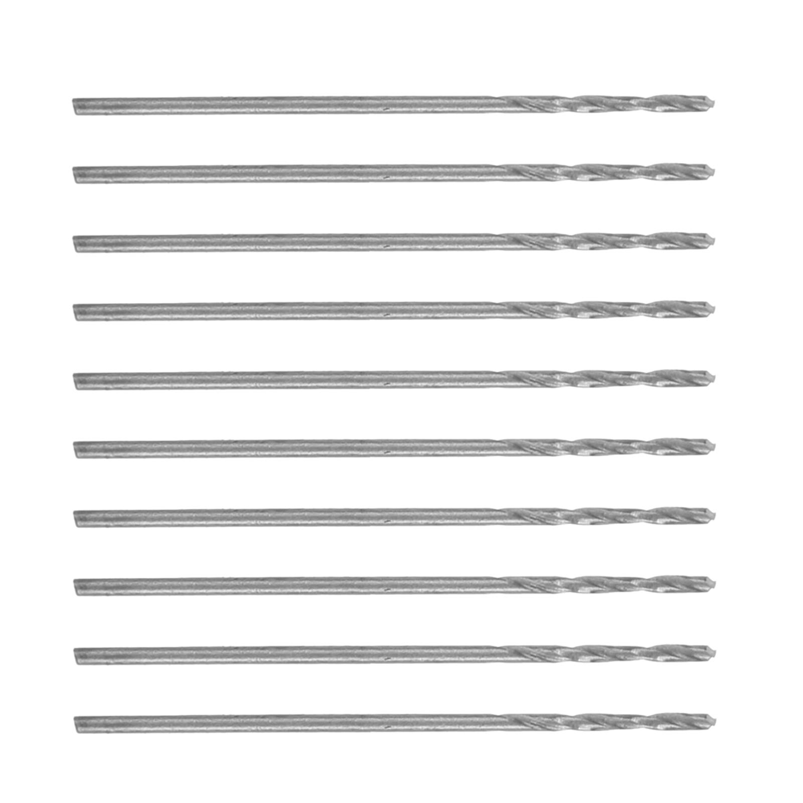 

10 шт. Пробивное спиральное сверло с прямым хвостовиком из быстрорежущей стали Промышленные инструменты 0,85 мм