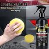 Car Plastic Restorer Coating Agent Auto Plastic Rubber Exterior Repair Clean Refresh Restoration Agent Black Shine Seal Brighten
