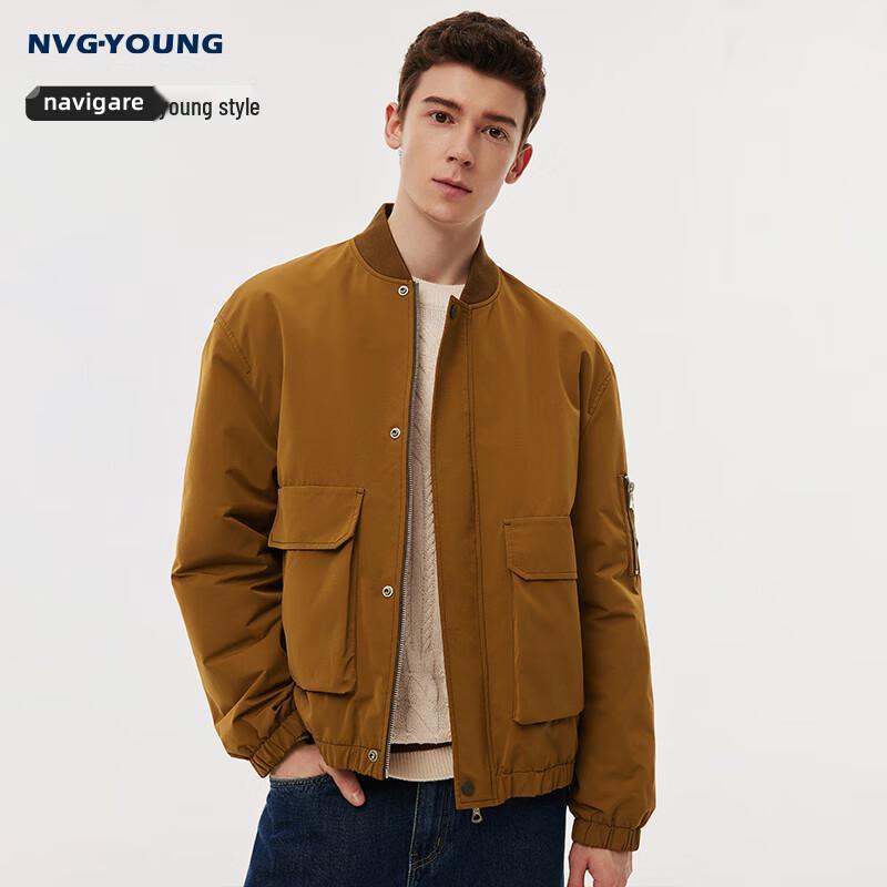 NVG·YOUNG Men's Maillard Thickened Casual Jacket