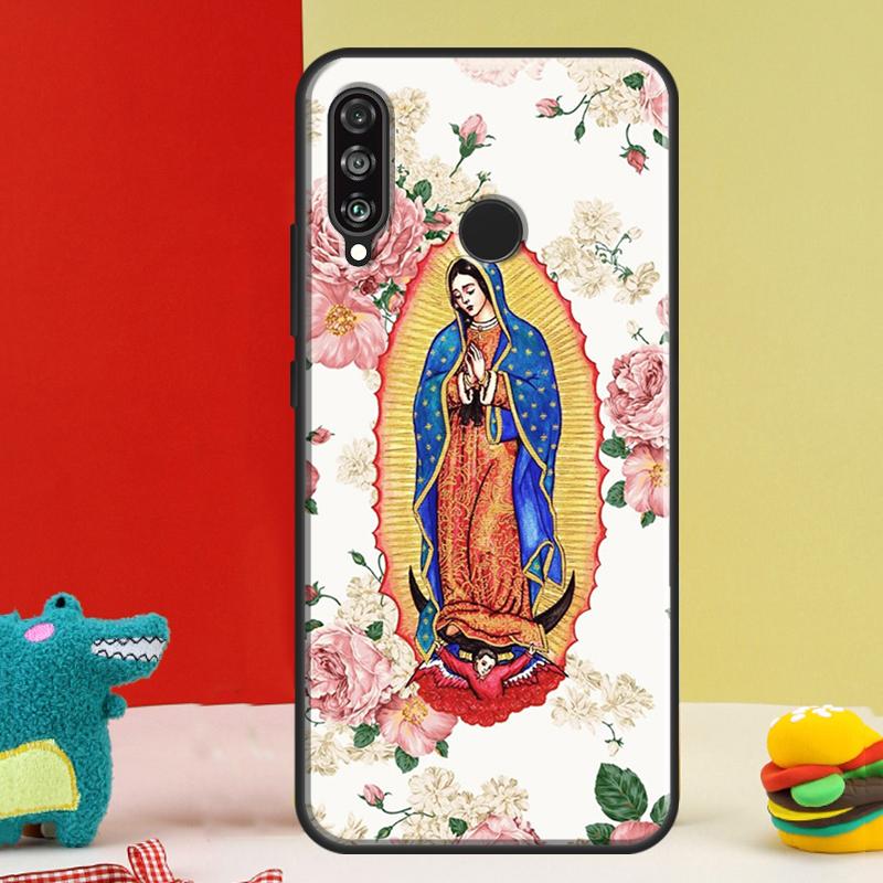 Virgen De Guadalupe Virgin Mary For Huawei Nova 12s 12i 11i 8i 9 10 SE Y91 Y90 Y60 Y70 Y72 Y61 P20 P40 P30 Lite P60 Pro Case