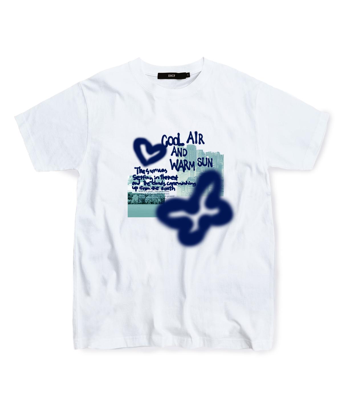 Escape From Blue Escape City T-Shirt White L