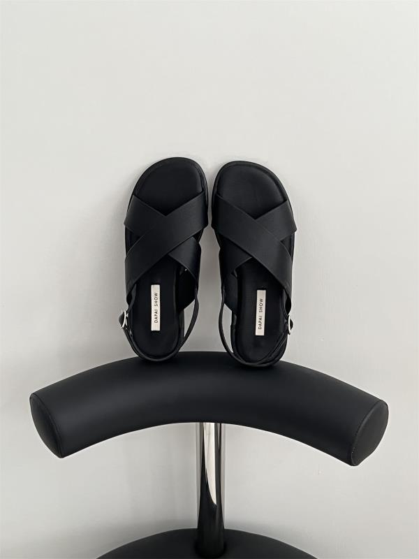 Fashion Comfort Shoes for Women Beach Sandals Open Toe Summer Heels Cross Flat Peep Girls Gladiator 2025 Fashion New Rome Scandals Casua