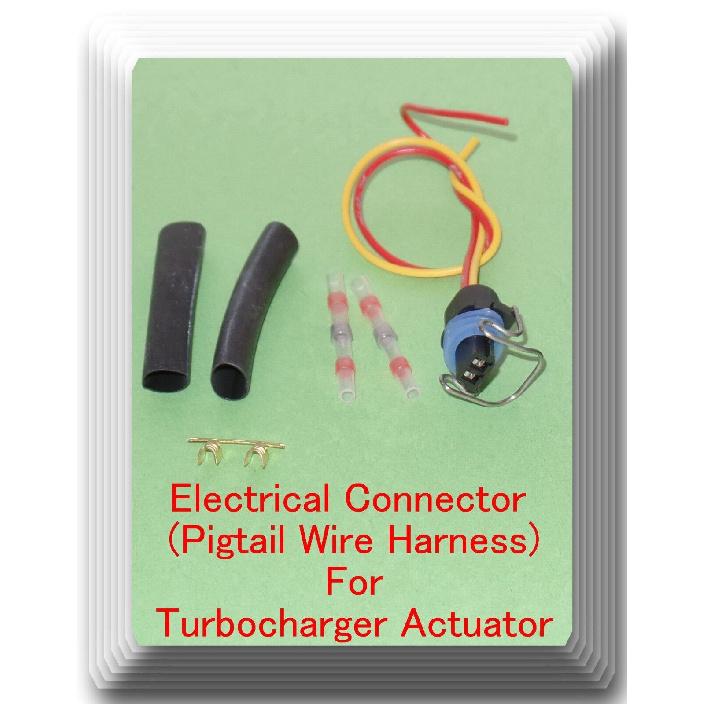 Electrical Connector of Turbocharger Actuator For Chevrolet Ford GMC Isuzu Workh