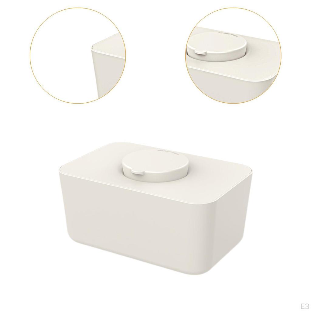 Container Facial Tissues Dispenser Portable Elegant Tissue Box Holder Napkin Case for Dresser Home