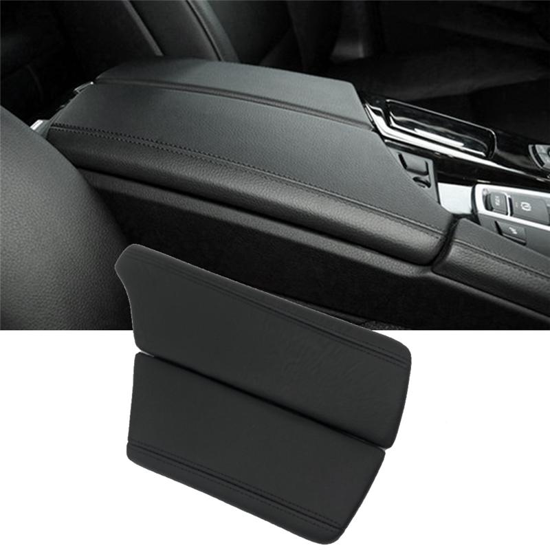A03E-Car Center Console Storage Case Armrest Box Cover Trim For BMW 5 Series F10 F11 2010-2017 RHD 51169216875