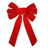 Gold Velvet Christmas Tree Topper Bow Decoration