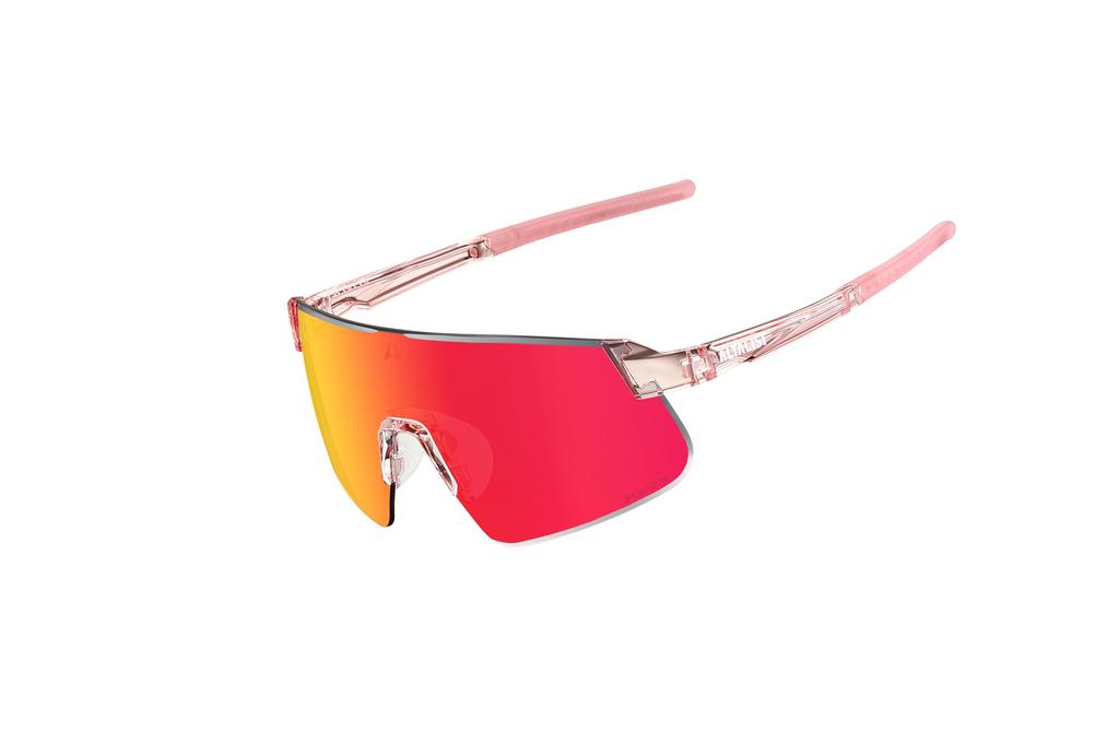 Altarist HAYATE R2 R Photochromic Lenses Clear Pink Temple Red Mirror [ALTALIST] (Hayate Two) (Glossy Lens)