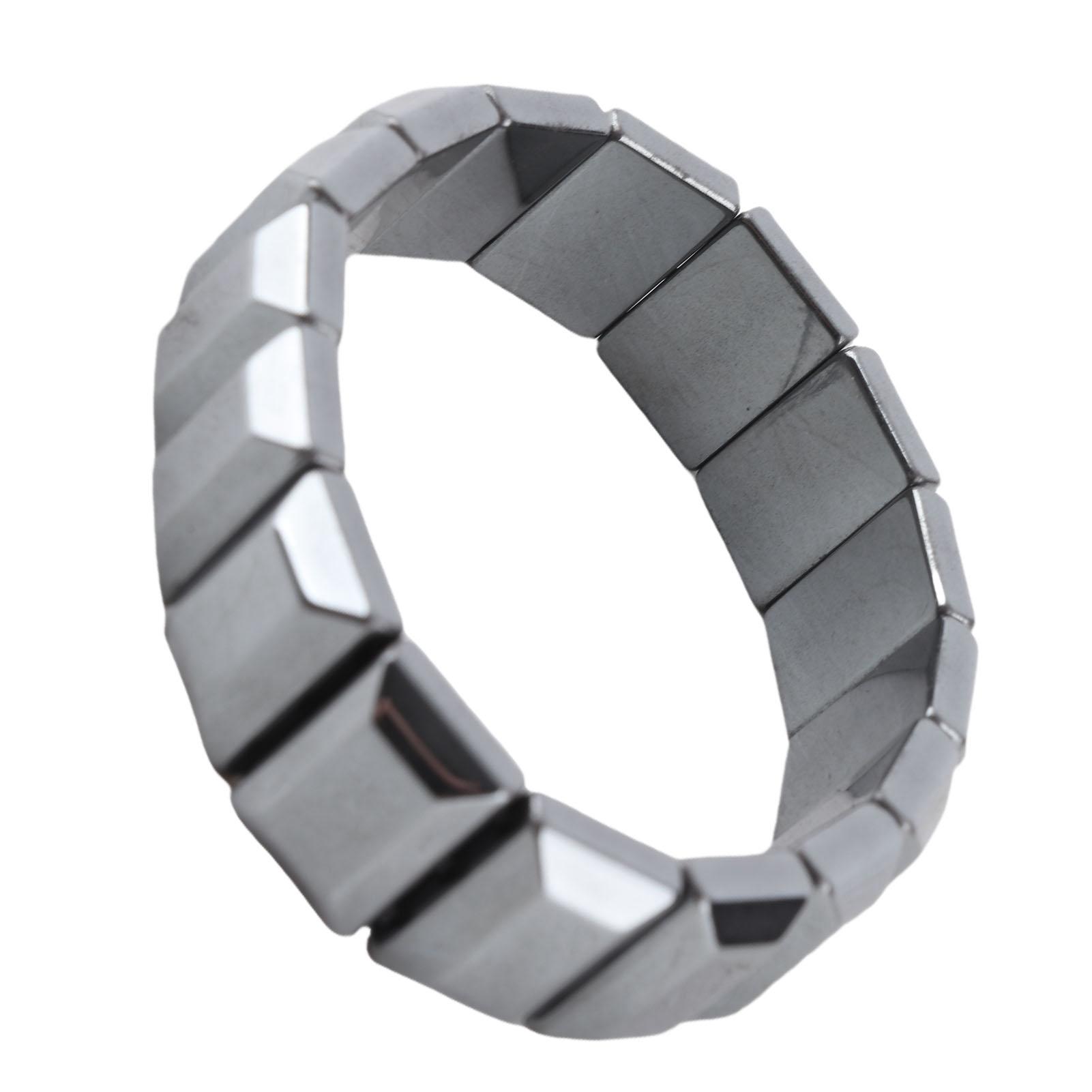 Health & Beauty Product Women's Terahertz Bracelet Rectangle Beads Fashion Unisex Terahertz Healing Stone Bangle
