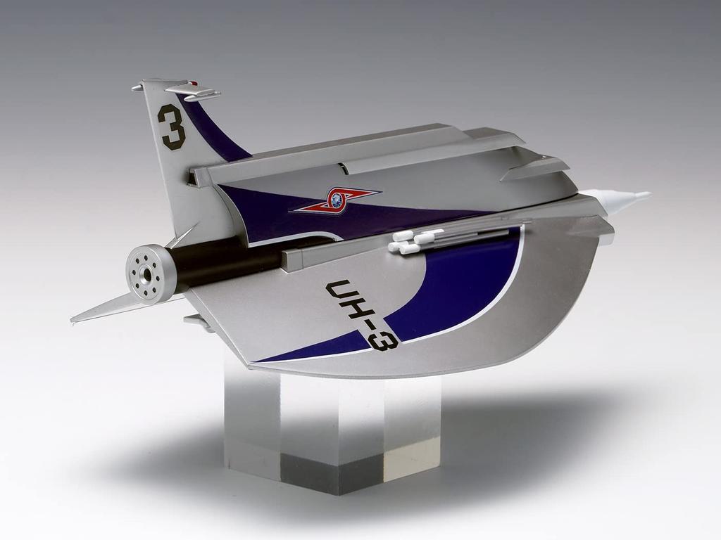 Wave Ultra Seven Ultra Hawk 3 Scale Plastic Model 15cm In No. 1/144 Pre-Colored Kit, Approx. Length, UT-032