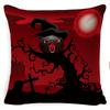 Pillow Case Holiday Party Halloween Horror Bat Office Pillow Case Car Waist Support Cushion Lumbar Pillow
