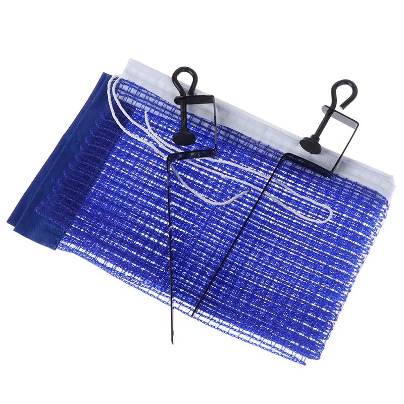 1Set Portable Pong Replacement Mesh Set Universal Table Tennis Net Post Clamp Stand Holder