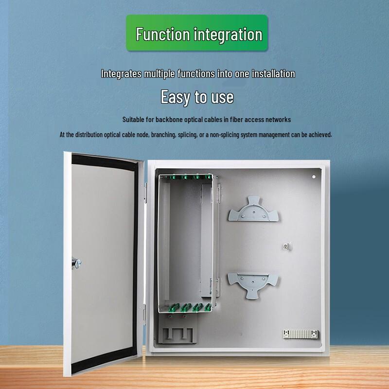 Dasheng Optic 48-Core Outdoor Wall-Mounted Fiber Optic Distribution Box