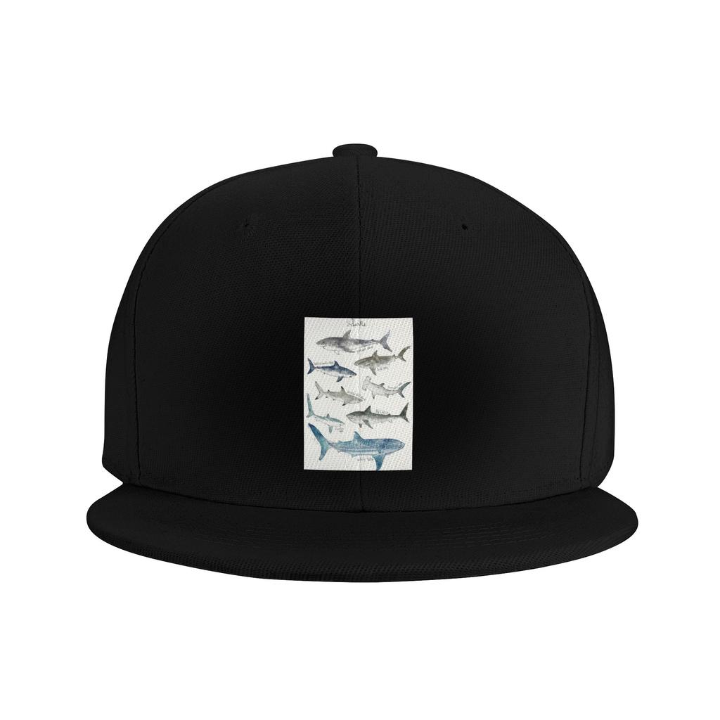 Sharks Baseball Caps Snapback Fashion Baseball Hats Breathable Casual Casquette Outdoor for Unisexs And WoUnisexs