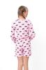Girls Loungewear Set with Crop Top and Shorts, Summer 6497-097 HC