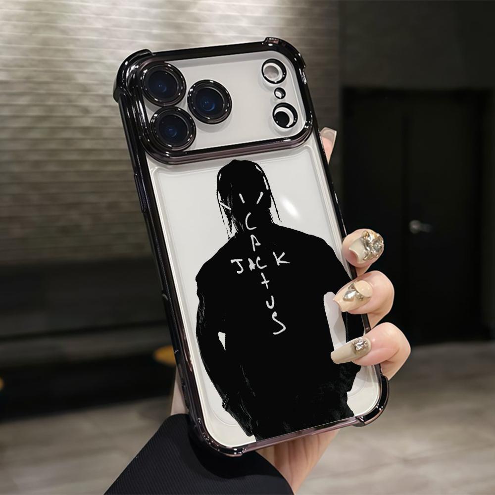 T-Travis S-Scott Cactus Jack Phone Case for Xiaomi Redmi Note 15 14 13 12 14C 13C 12C 10C Pro Plus 4G 5G Anti-drop Cover