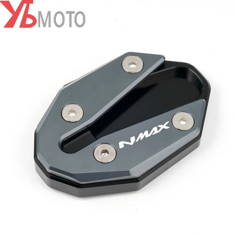 

Логотип «NMAX» для YAMAHA NMAX155 NMAX125 NMAX 155 125, увеличитель боковой подставки с ЧПУ и вспомогательная подставка для мотоцикла A grey