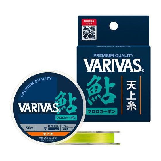 Used [New/Shipped in 4 business days] VARIVAS Ayu Tenjyo Thread Fluorocarbon 30m No. 0.8