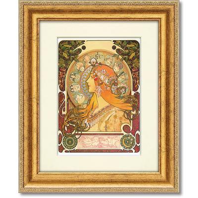 Ayuwara Alphonse Mucha [Famous Painting] Framed Poster / Zodiac You Power AM-02008 Gift Interior Mail Order from Landscape Specialty Store(R)