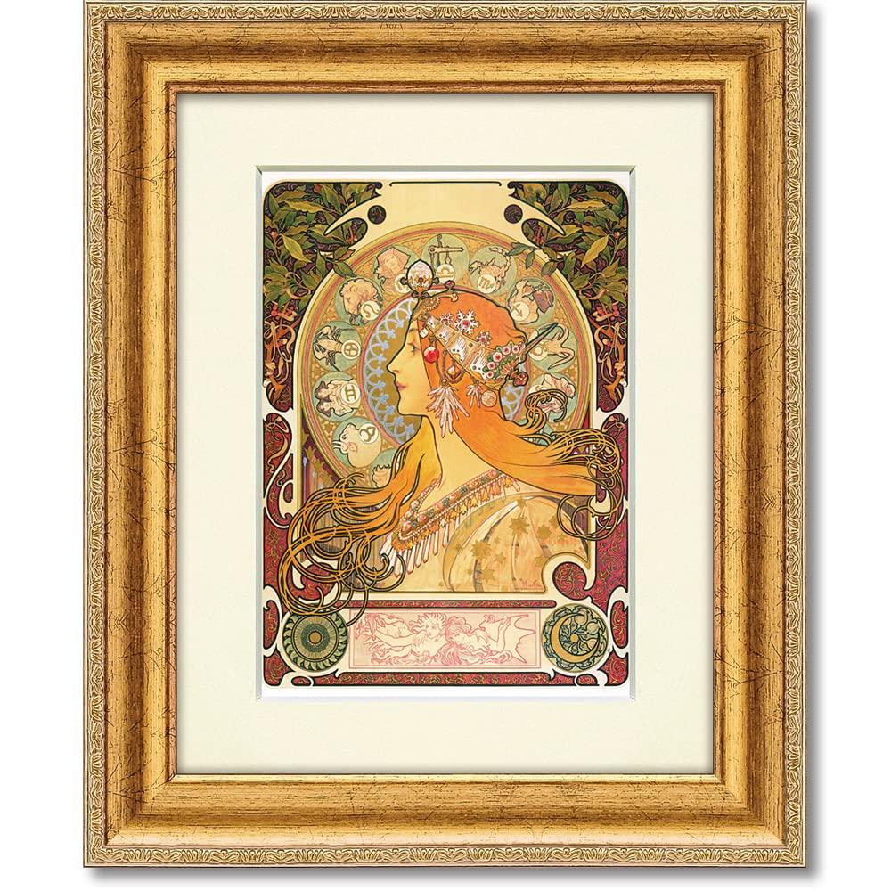 

Ayuwara Alphonse Mucha [Famous Painting] Framed Poster / Zodiac You Power AM-02008 Gift Interior Mail Order from Landscape Specialty Store(R)