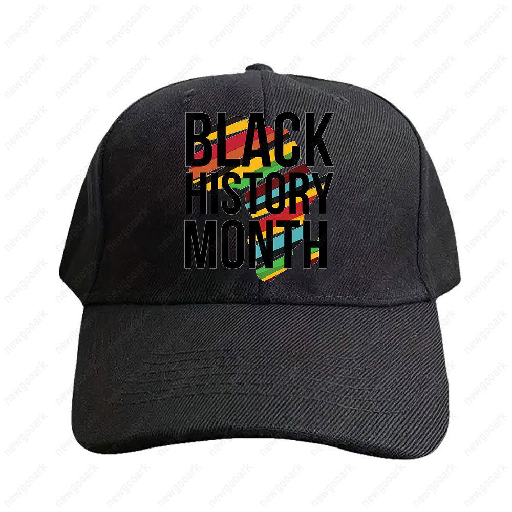 Black History Month Hat Women Unisex Adult Graphic Baseball Cap Adjustable Streetwear Women Unisex Fashion Baseball Caps Peaked Hat