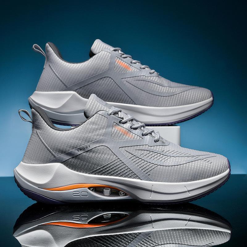 Ultra-light 20 Running Shoes, Spring Mesh Sports Shoes, Boys' Air Cushion, Shock Absorption for Junior High School Students, Professional Sports R