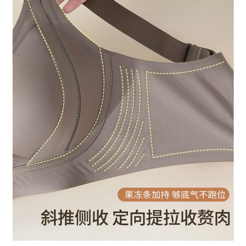 Womens Seamless Wireless Full Coverage Support Bra