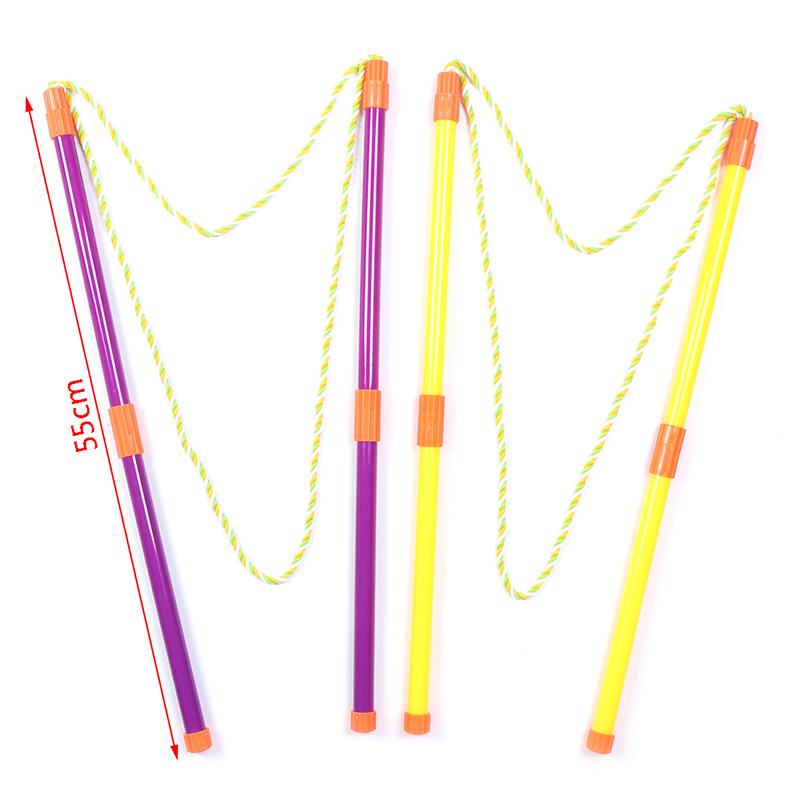 Activité Extérieure pour Enfants Bâton à Bulles Géantes Pliable Jouets Bâton à Bulles Géantes