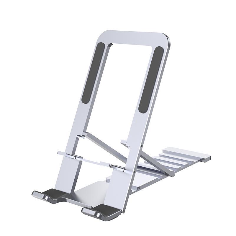 Aluminum Alloy Foldable Phone & Tablet Stand for Desktop Streaming
