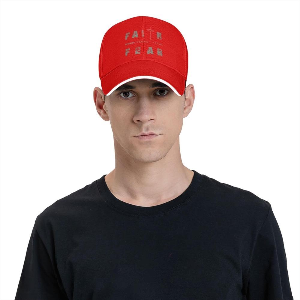 Sandwich Baseballkappe für Männer & Frauen, 3-lagiges Kontrastdesign, verstellbare Kappe, leichte, strapazierfähige Kappe