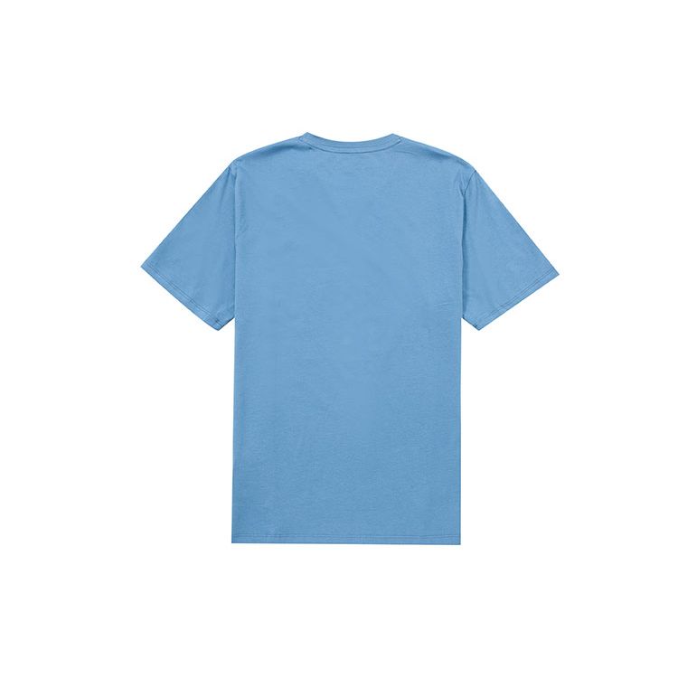 Timberland Letter Logo Printed Casual Round Neck Short Sleeve T-Shirt Men Tops Blue A6281-DJ5