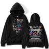 Sudadera con capucha Rapper Chris Brown Breezy Bowl XX Tour Harajuku Moderna de Manga Larga para Hombre Oversize Popular Sudadera Streetwear