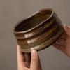 Smooth Matcha Bowl Ceramic Tea Salad Soup Bowl Traditional Tea-Making Tool  for Tea Set Accessories