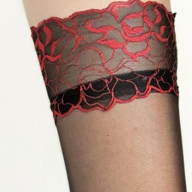Thigh High Stockings for Women Lace Top Thigh Highs Pantyhose Sheer Tights