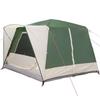 7 Person Family Tent with Roof Green 400 x 350 x 212 cm