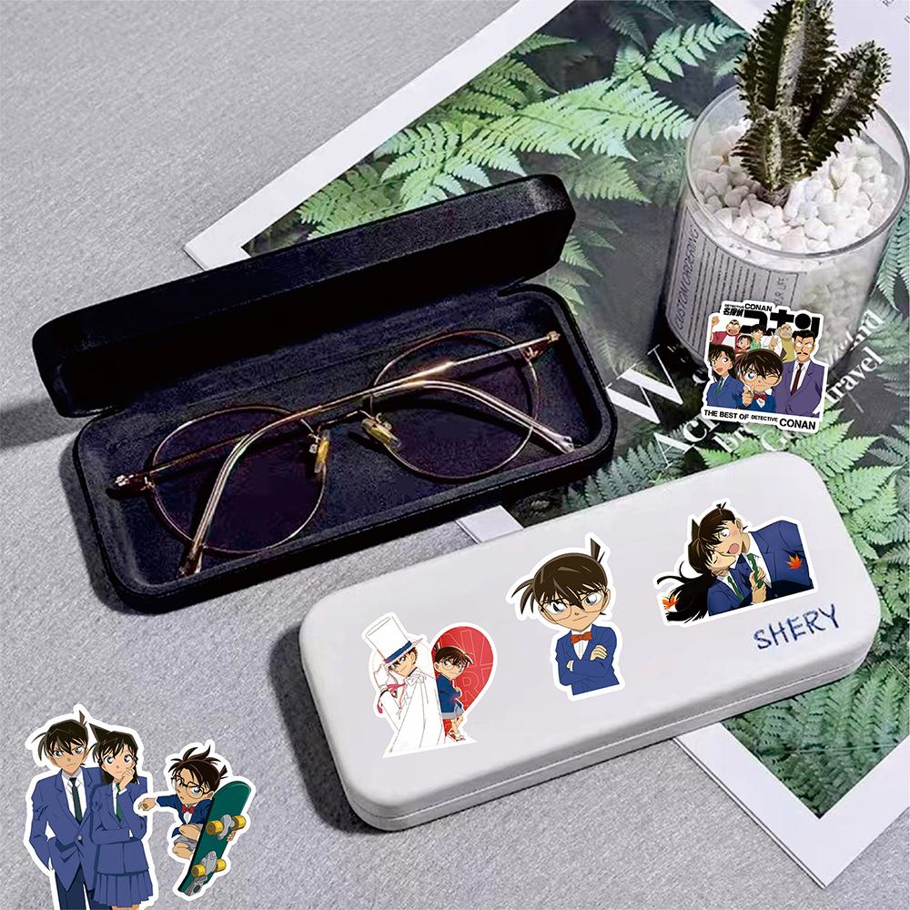 103080Pcs Detective Conan Anime Stickers Graffiti Laptop Phone Scrapbook Skateboard Wall Cool Cartoon Diy Decal Kids Toys